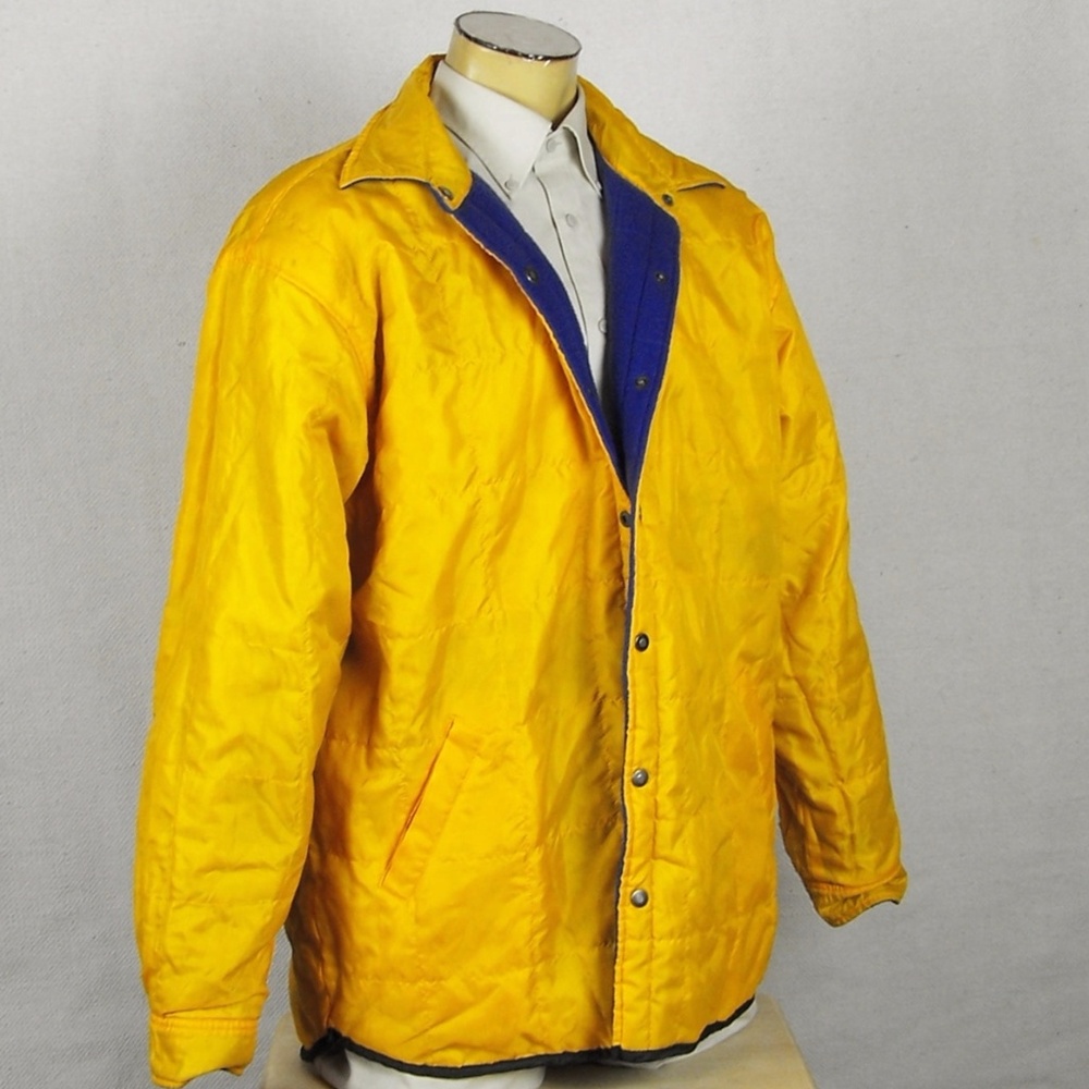 Utility Reversible Fleece Waterproof Men Jacket - Picture 6 of 8